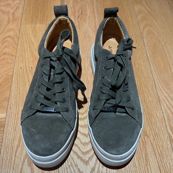j slides suede sneakers - Picture 1 of 4